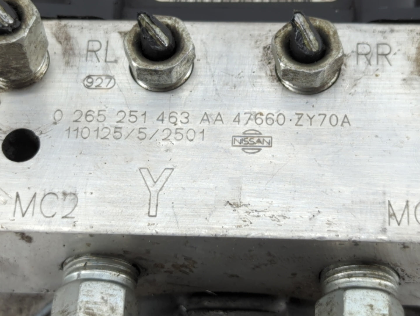 2011-2013 Nissan Maxima ABS Pump Control Module Replacement P/N:47660 ZY70A 47660-ZY906, 47660 ZY90C Fits Fits 2011 2012 201
