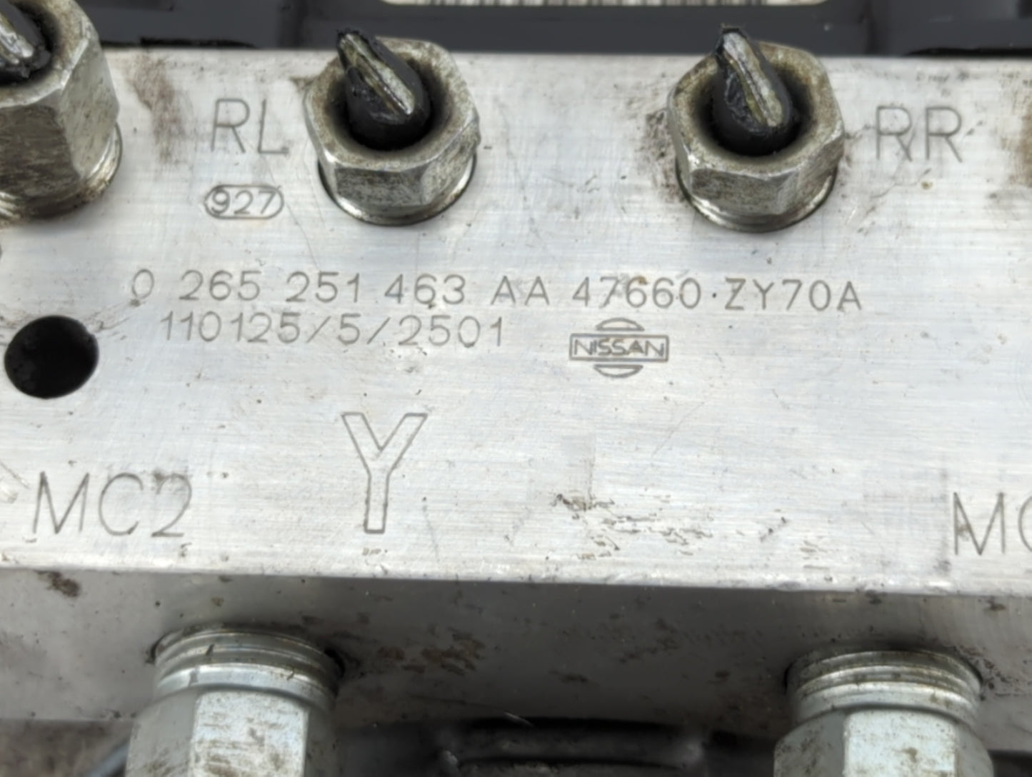 2011-2013 Nissan Maxima ABS Pump Control Module Replacement P/N:47660 ZY70A 47660-ZY906, 47660 ZY90C Fits Fits 2011 2012 201