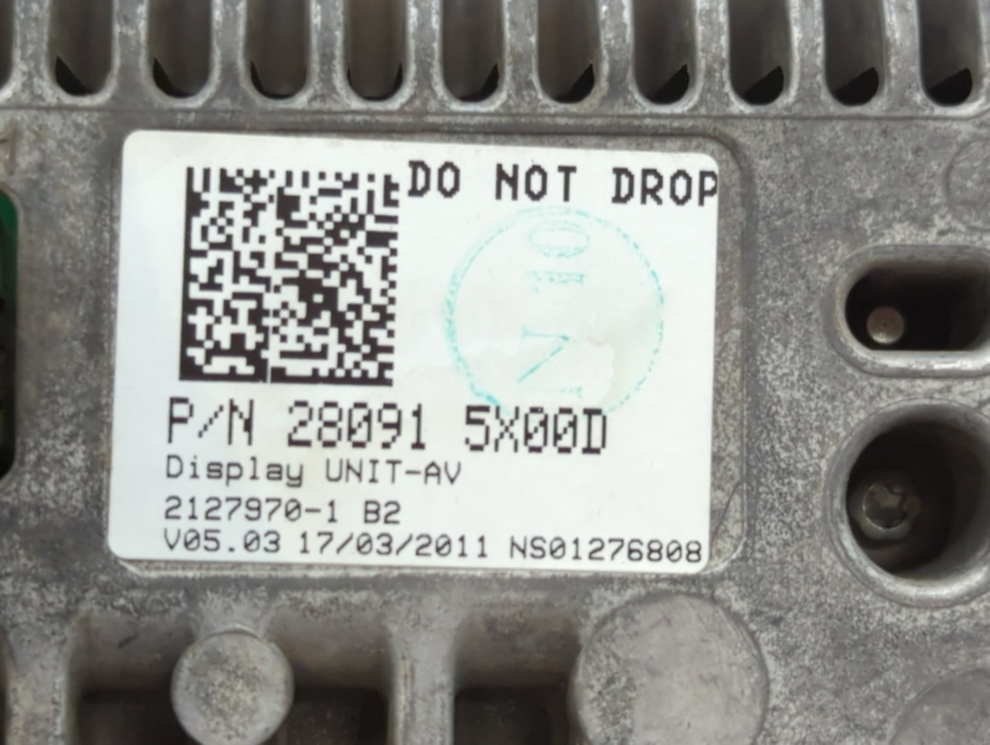 2010-2014 Nissan Maxima Information Display Screen - Oemusedautoparts1.com