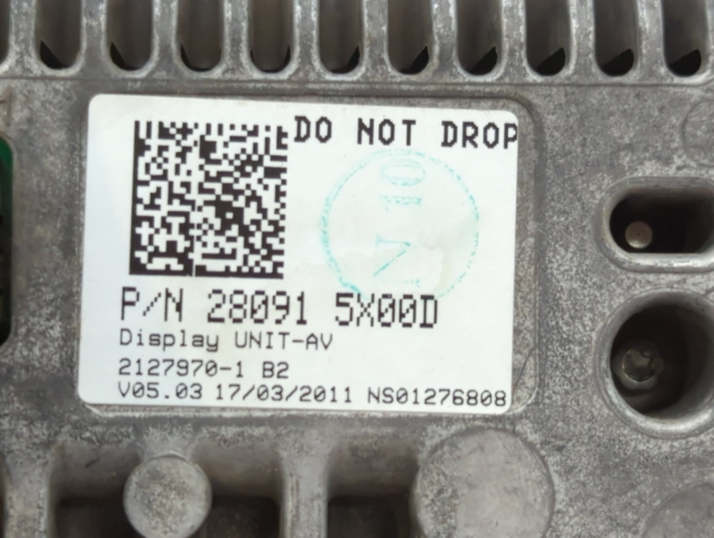 2010-2014 Nissan Maxima Information Display Screen - Oemusedautoparts1.com