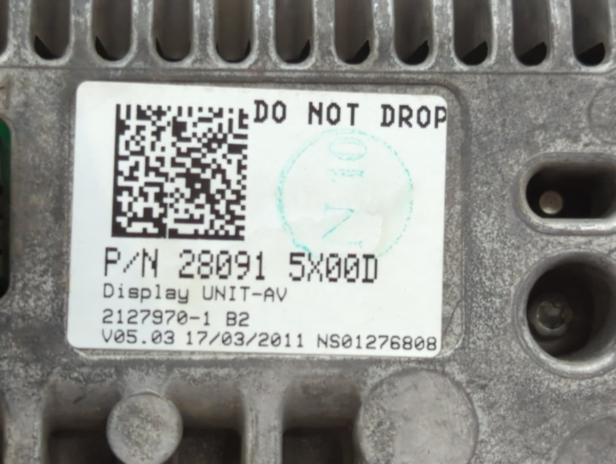 2010-2014 Nissan Maxima Information Radio Display Screen - Oemusedautoparts1.com
