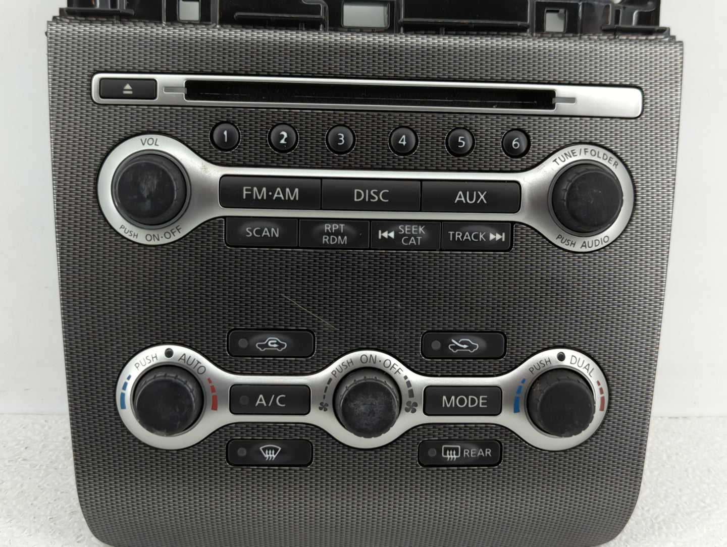 2011-2011 Nissan Maxima Radio Control Panel - Oemusedautoparts1.com