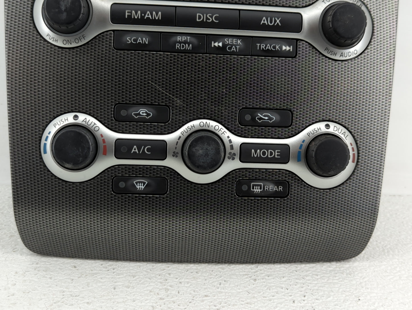 2011-2011 Nissan Maxima Radio Control Panel - Oemusedautoparts1.com