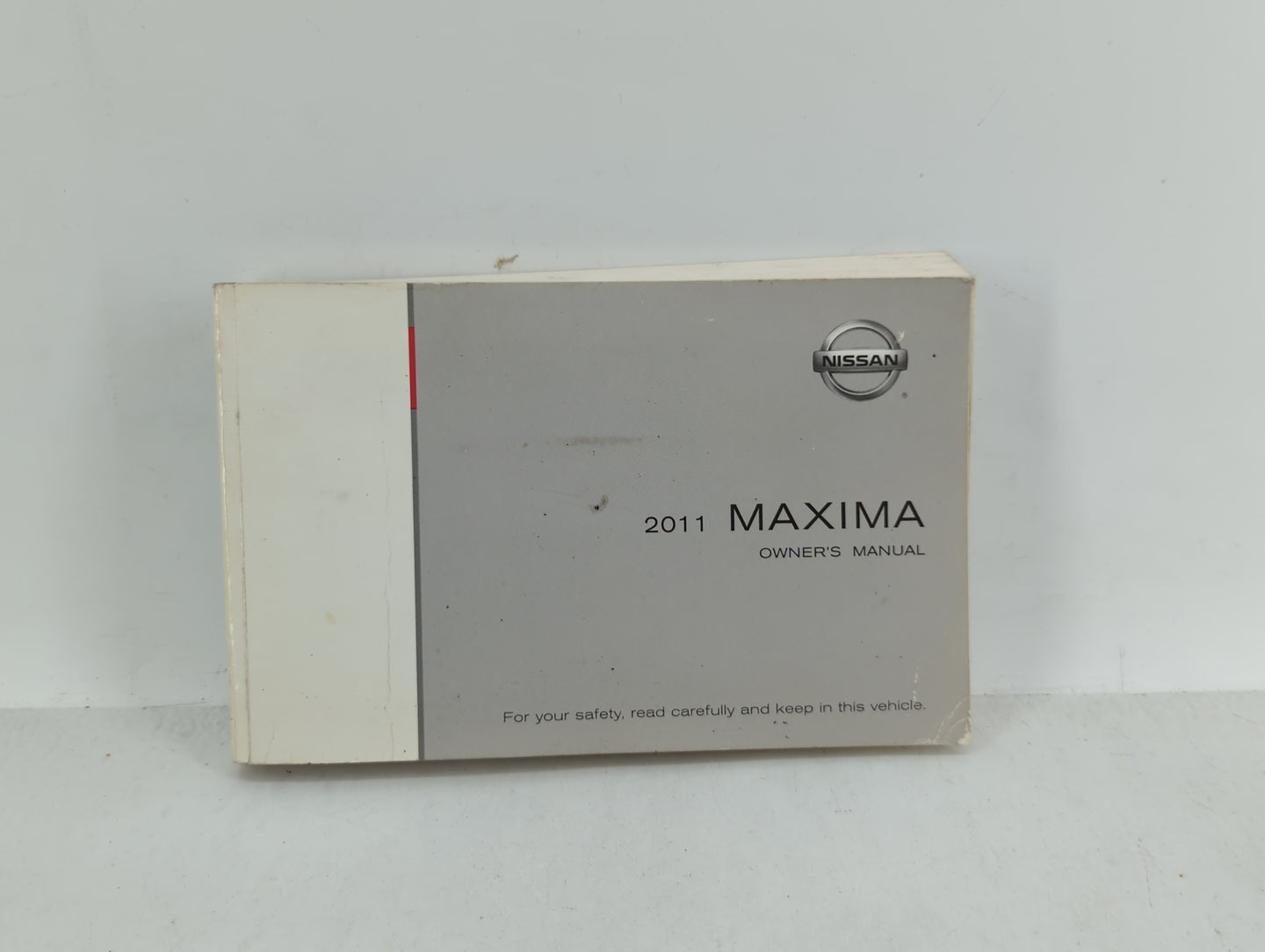 2011 Nissan Maxima Owners Manual Book Guide OEM Used Auto Parts - Oemusedautoparts1.com