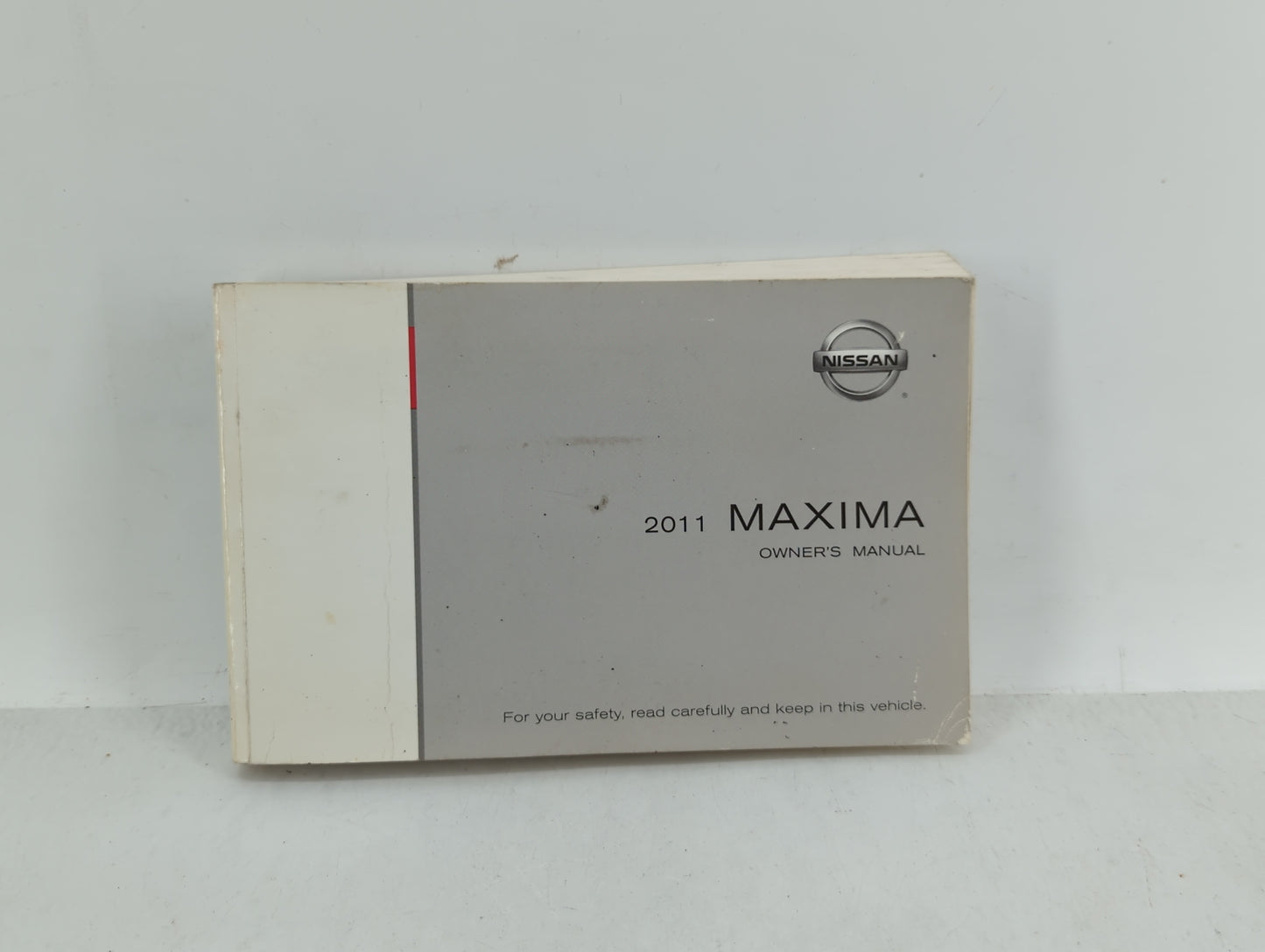 2011 Nissan Maxima Owners Manual Book Guide OEM Used Auto Parts - Oemusedautoparts1.com