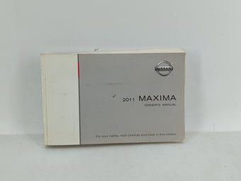 compare product 2011 Nissan Maxima Owners Manual Book Guide OEM Used Auto Parts