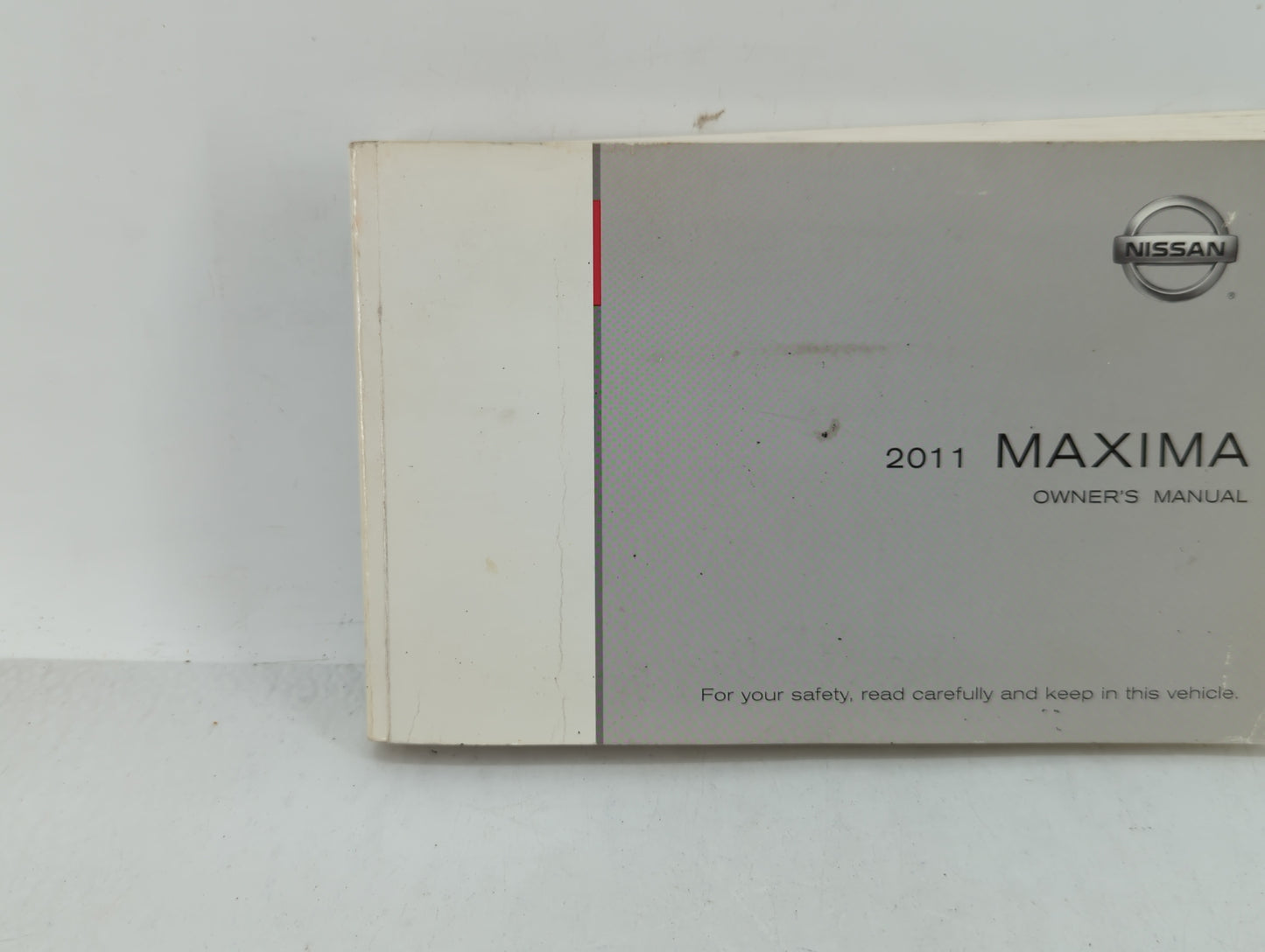 2011 Nissan Maxima Owners Manual Book Guide OEM Used Auto Parts - Oemusedautoparts1.com