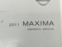 2011 Nissan Maxima Owners Manual Book Guide OEM Used Auto Parts - Oemusedautoparts1.com