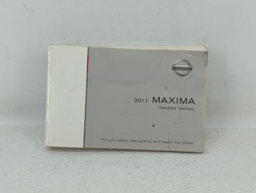 2011 Nissan Maxima Owners Manual Book Guide OEM Used Auto Parts - Oemusedautoparts1.com