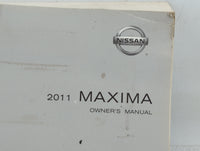 2011 Nissan Maxima Owners Manual Book Guide OEM Used Auto Parts - Oemusedautoparts1.com