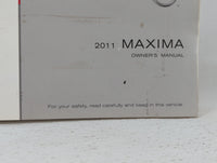 2011 Nissan Maxima Owners Manual Book Guide OEM Used Auto Parts - Oemusedautoparts1.com