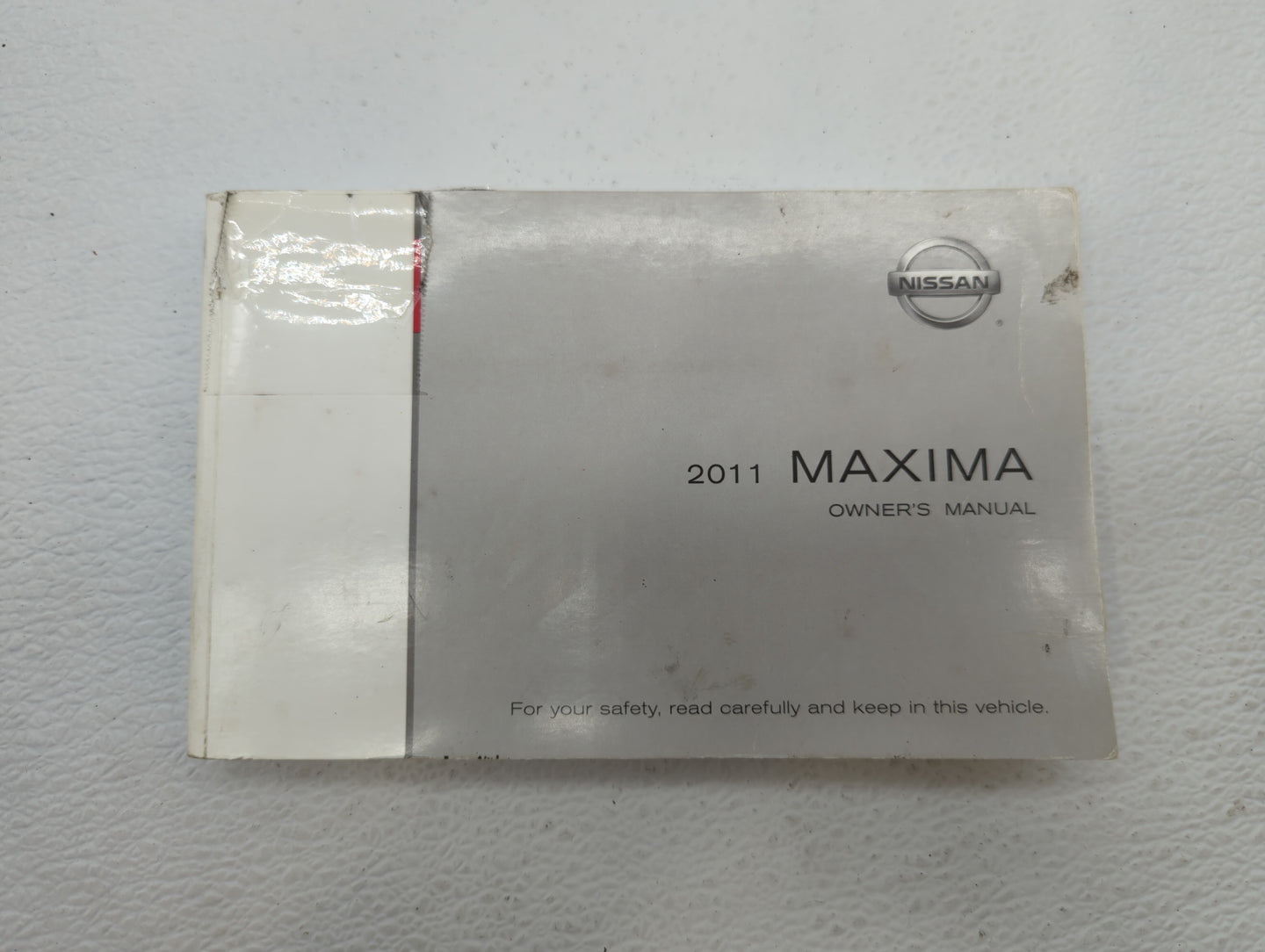 2011 Nissan Maxima Owners Manual Book Guide OEM Used Auto Parts - Oemusedautoparts1.com