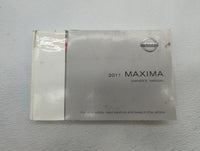 2011 Nissan Maxima Owners Manual Book Guide OEM Used Auto Parts - Oemusedautoparts1.com