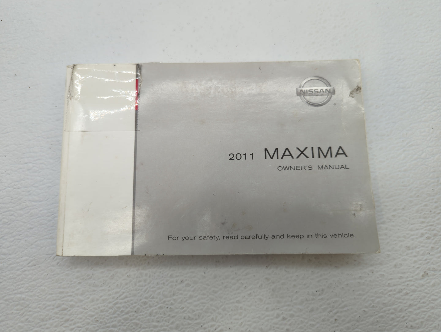 2011 Nissan Maxima Owners Manual Book Guide OEM Used Auto Parts - Oemusedautoparts1.com
