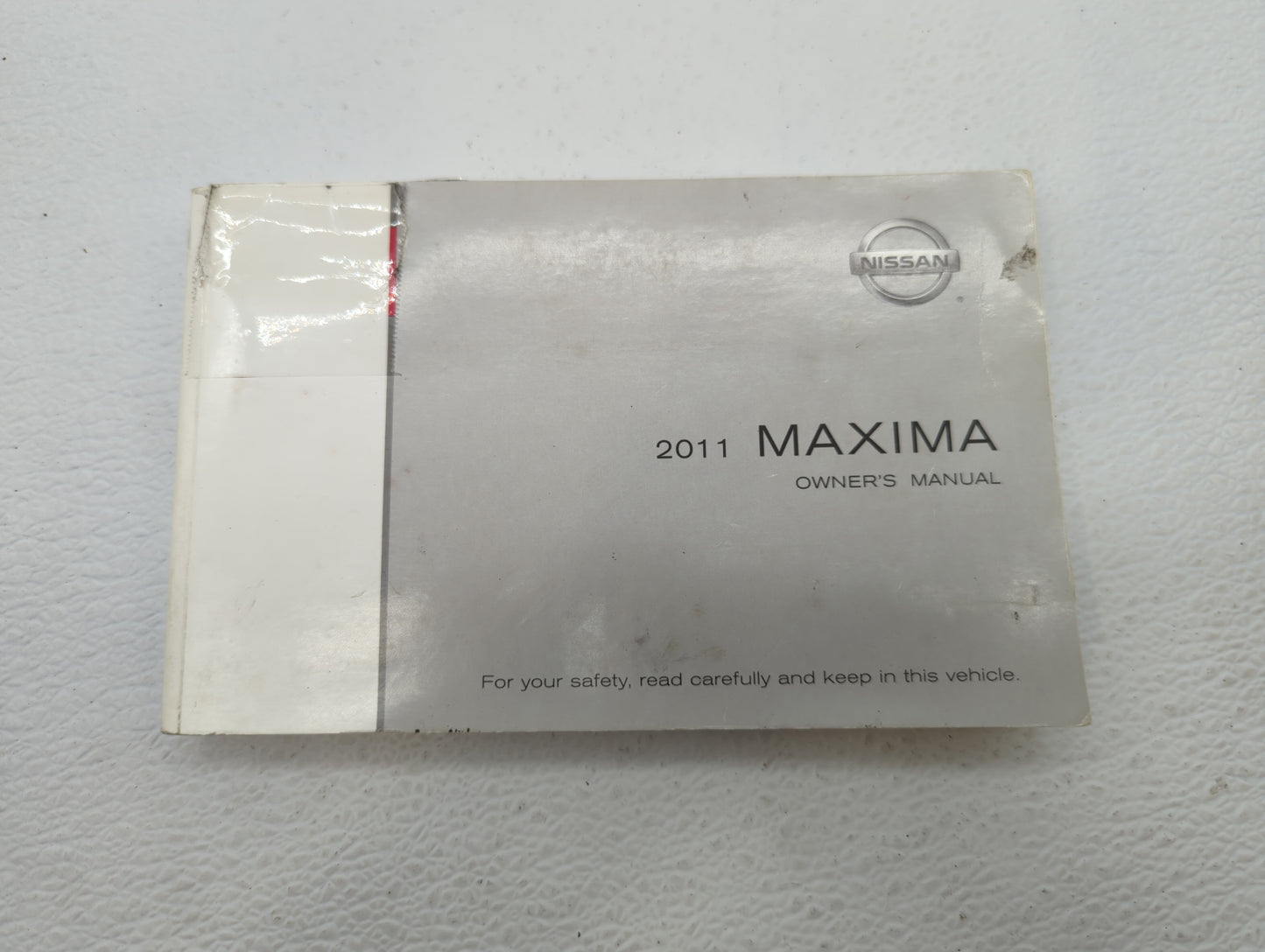 2011 Nissan Maxima Owners Manual Book Guide OEM Used Auto Parts - Oemusedautoparts1.com