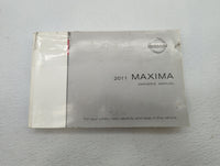 2011 Nissan Maxima Owners Manual Book Guide OEM Used Auto Parts - Oemusedautoparts1.com