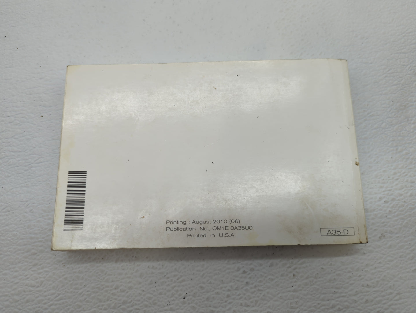2011 Nissan Maxima Owners Manual Book Guide OEM Used Auto Parts - Oemusedautoparts1.com