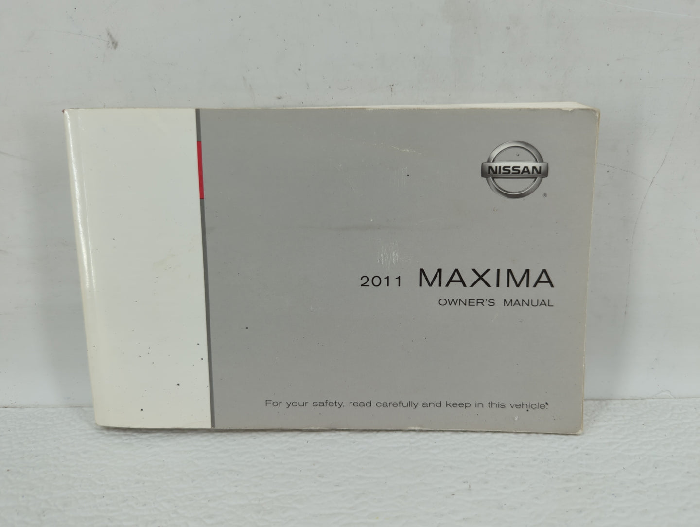 2011 Nissan Maxima Owners Manual Book Guide OEM Used Auto Parts - Oemusedautoparts1.com