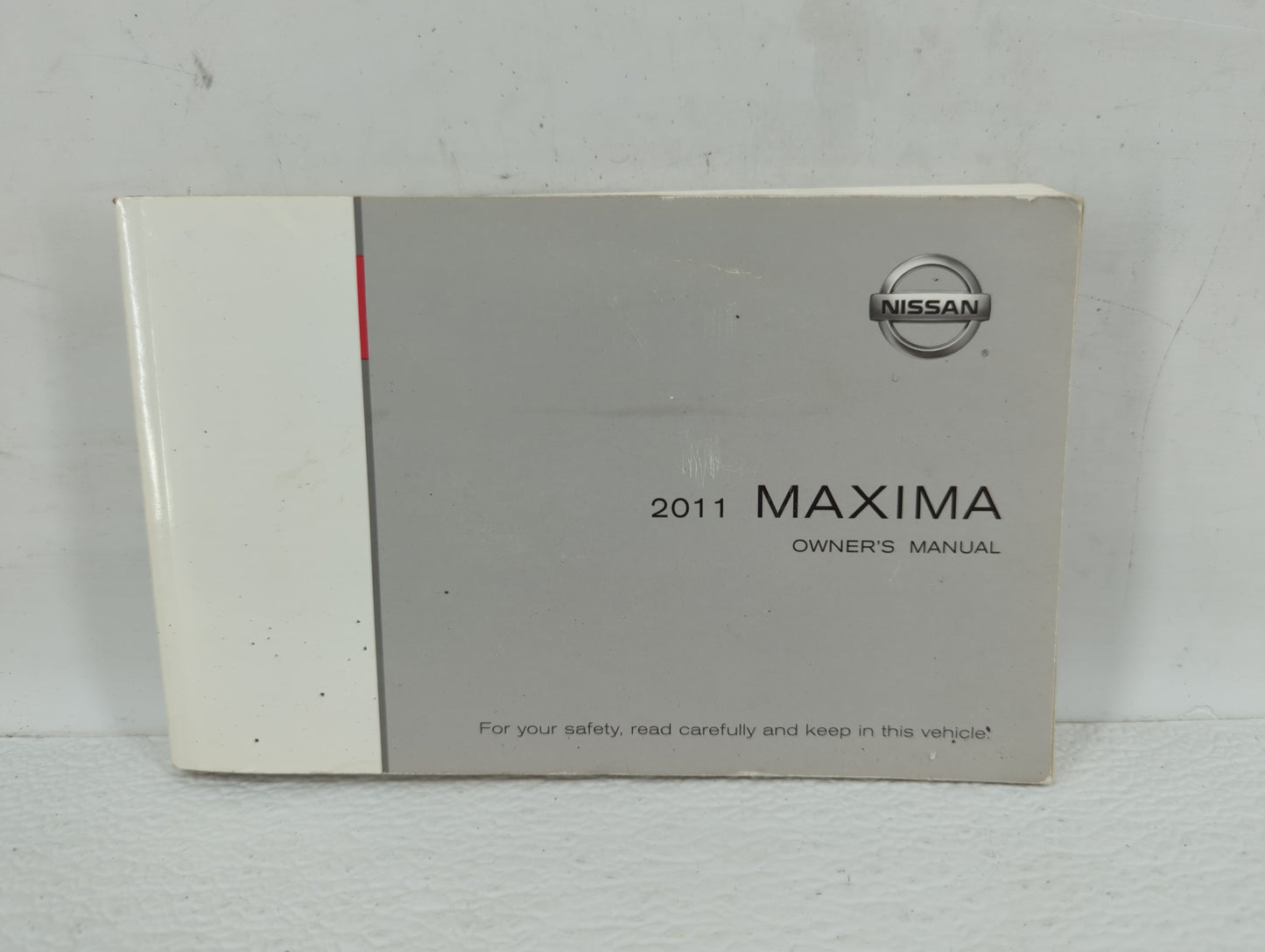 2011 Nissan Maxima Owners Manual Book Guide OEM Used Auto Parts - Oemusedautoparts1.com