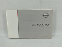 2011 Nissan Maxima Owners Manual Book Guide OEM Used Auto Parts - Oemusedautoparts1.com