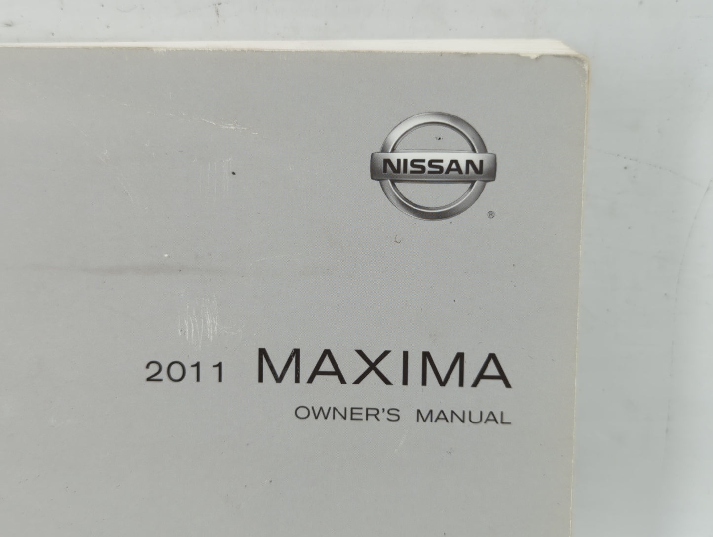 2011 Nissan Maxima Owners Manual Book Guide OEM Used Auto Parts - Oemusedautoparts1.com