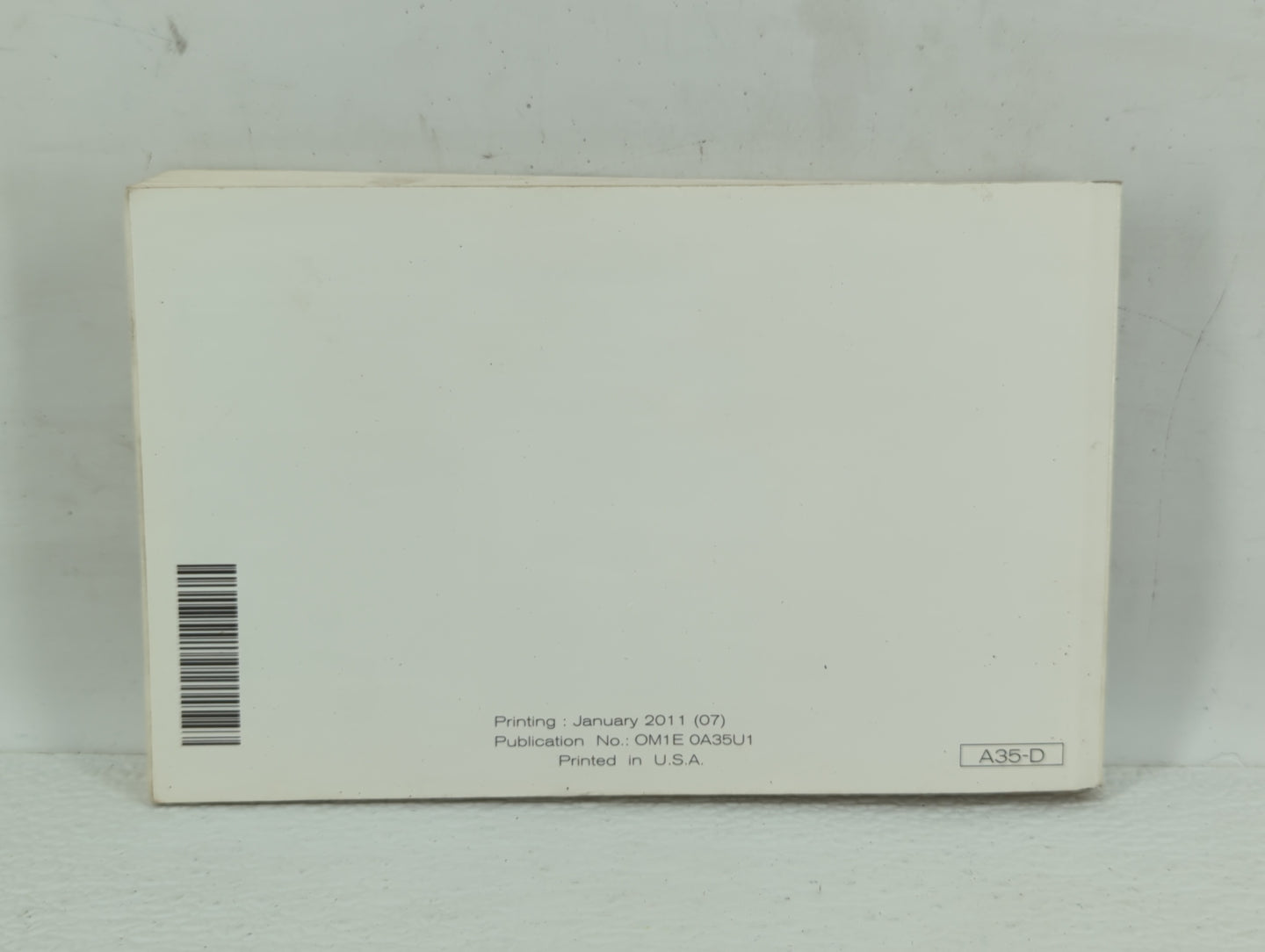 2011 Nissan Maxima Owners Manual Book Guide OEM Used Auto Parts - Oemusedautoparts1.com