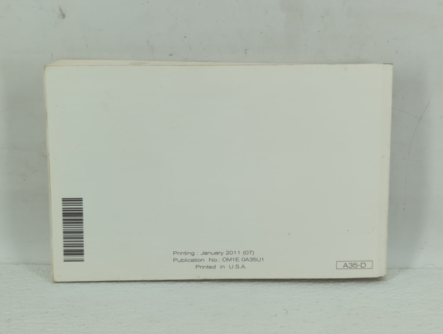 2011 Nissan Maxima Owners Manual Book Guide OEM Used Auto Parts - Oemusedautoparts1.com