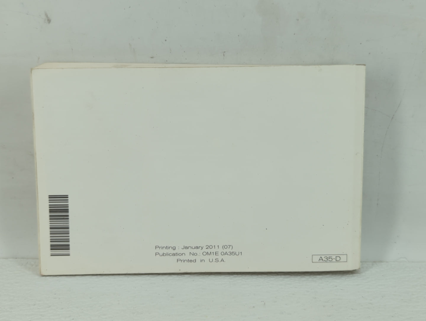 2011 Nissan Maxima Owners Manual Book Guide OEM Used Auto Parts - Oemusedautoparts1.com