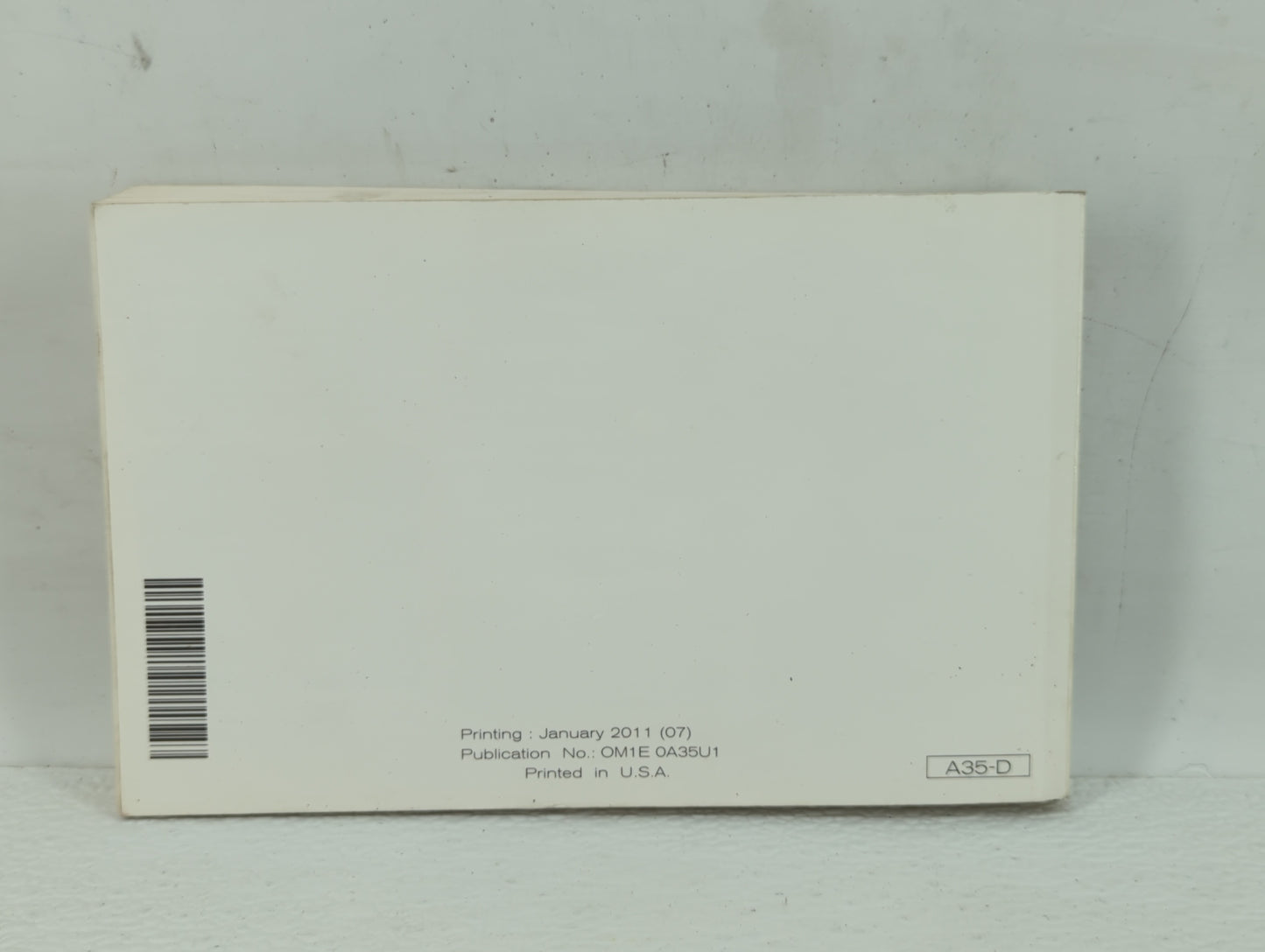 2011 Nissan Maxima Owners Manual Book Guide OEM Used Auto Parts - Oemusedautoparts1.com
