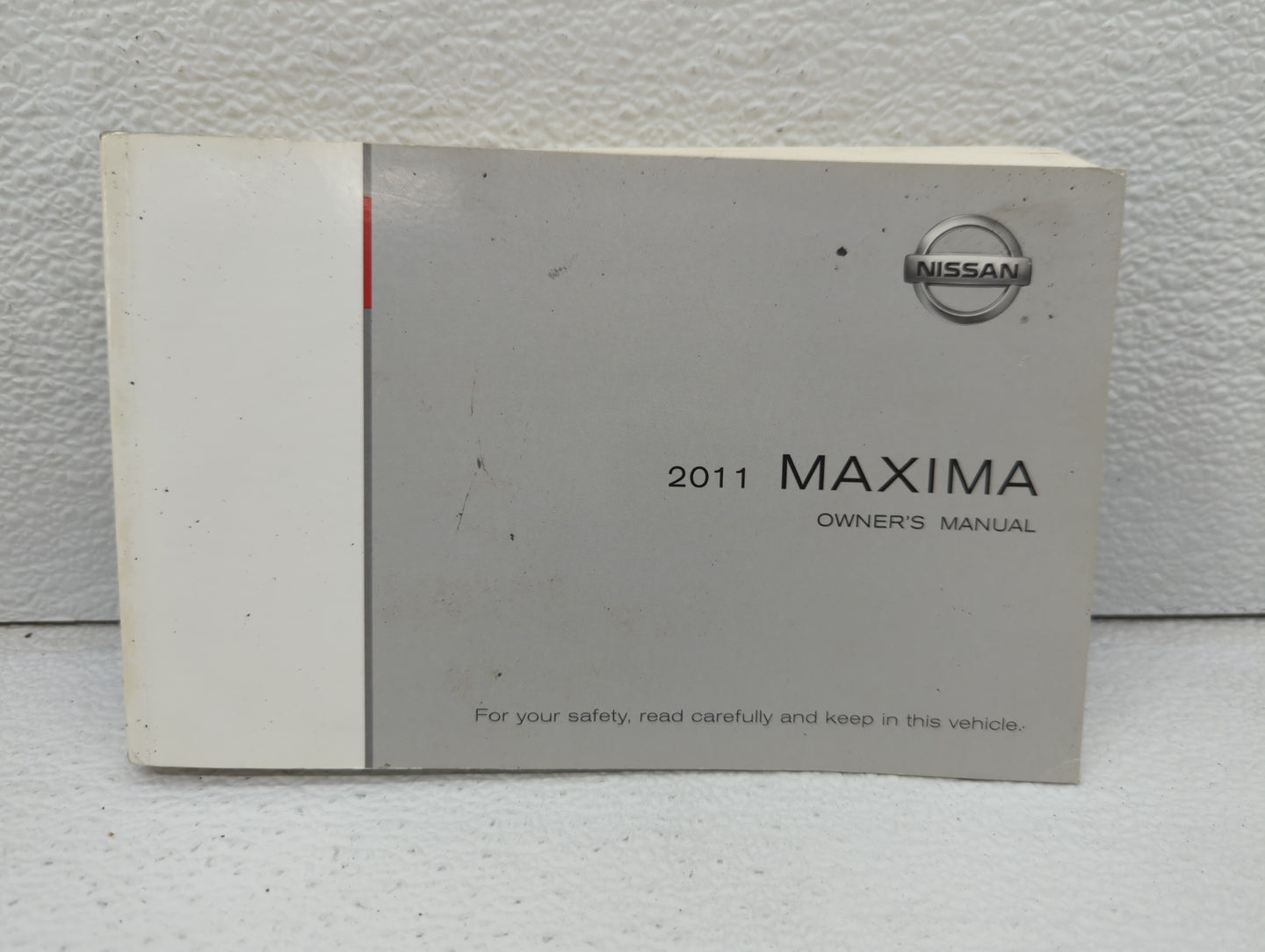 2011 Nissan Maxima Owners Manual Book Guide OEM Used Auto Parts - Oemusedautoparts1.com