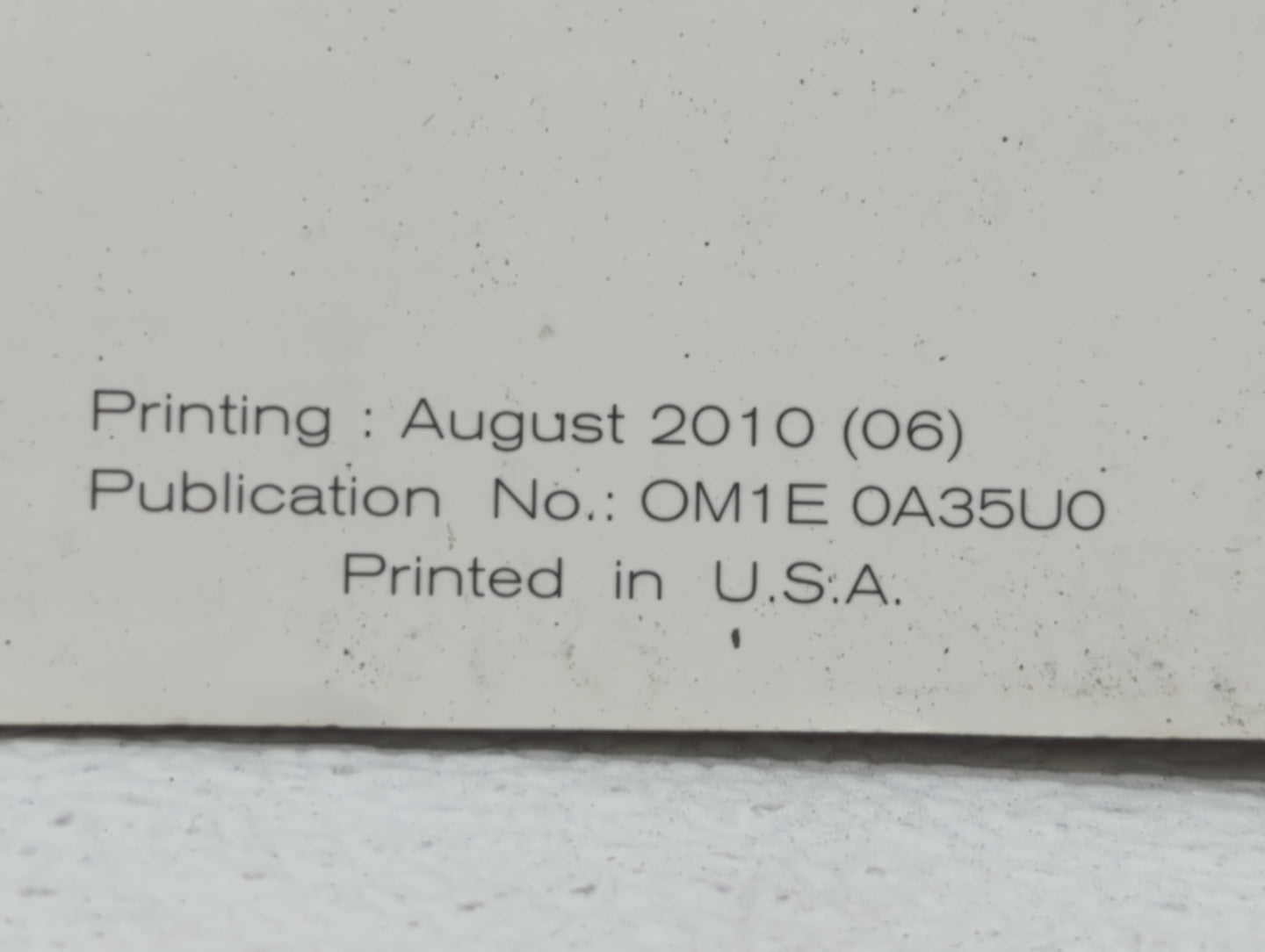 2011 Nissan Maxima Owners Manual Book Guide OEM Used Auto Parts - Oemusedautoparts1.com