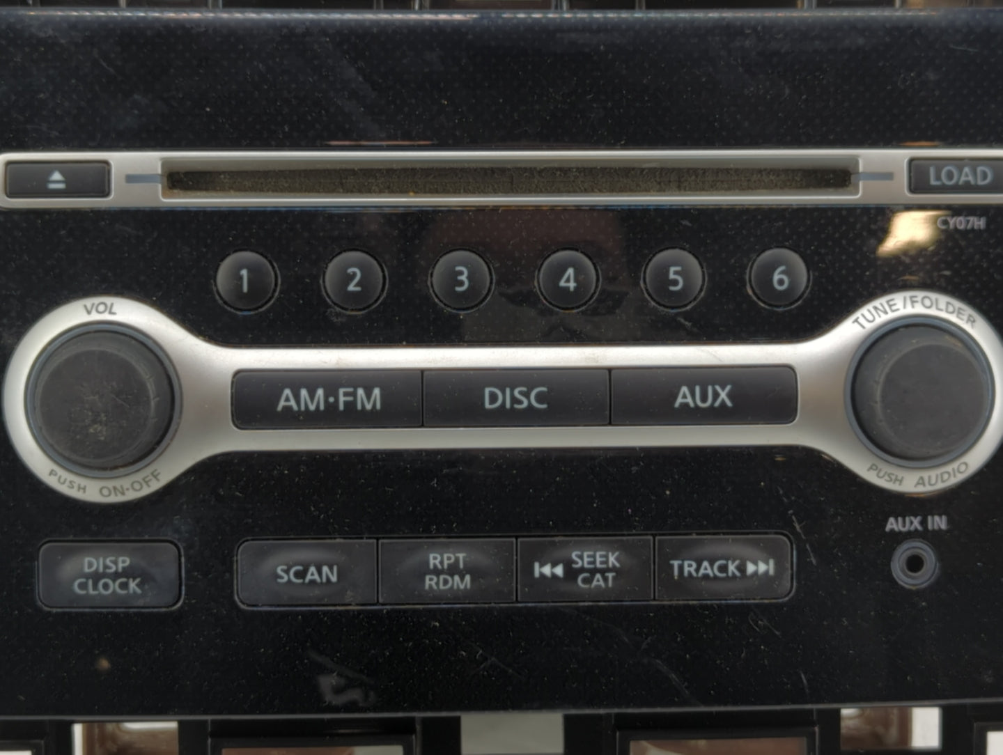 2011 Nissan Maxima Radio AM FM Cd Player Receiver Replacement P/N:28185 ZX76B 28185 ZX76A, 28185 ZX75A Fits OEM Used Auto Pa