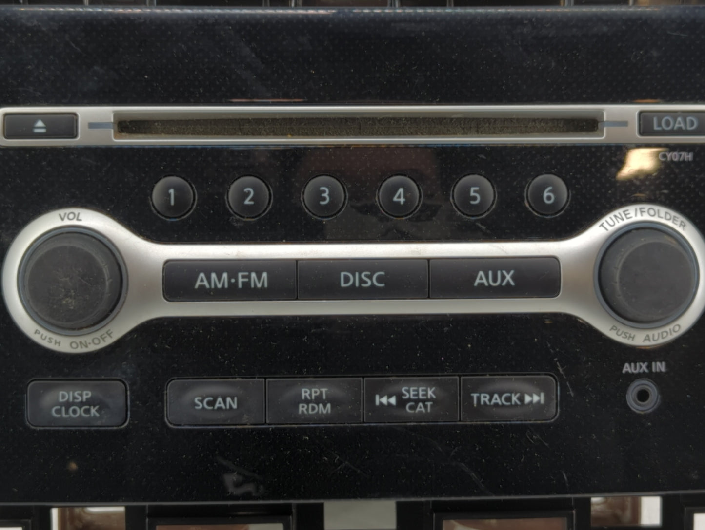 2011 Nissan Maxima Radio AM FM Cd Player Receiver Replacement P/N:28185 ZX76B 28185 ZX76A, 28185 ZX75A Fits OEM Used Auto Pa