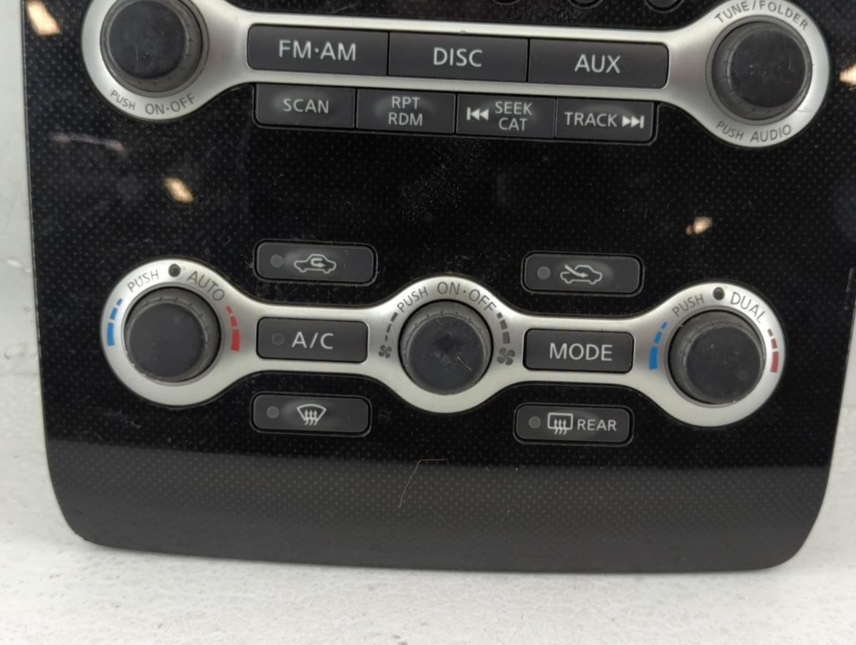2011-2011 Nissan Maxima Am Fm Cd Player Radio Receiver 596898 - Oemusedautoparts1.com