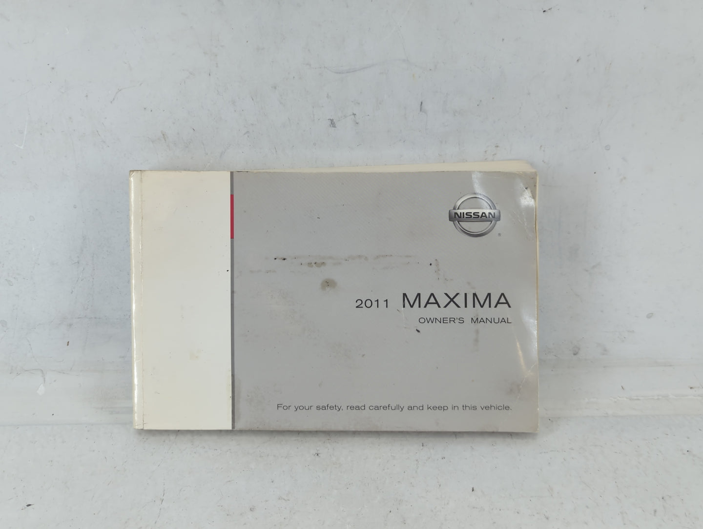 2011 Nissan Maxima Owners Manual Book Guide OEM Used Auto Parts - Oemusedautoparts1.com