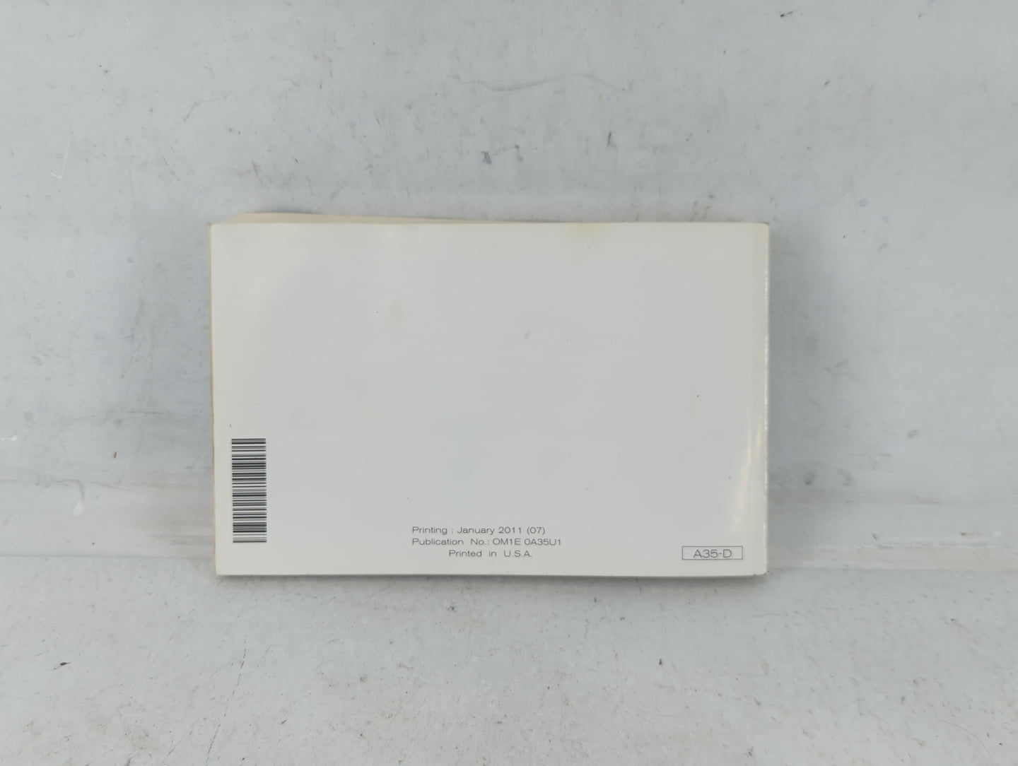 2011 Nissan Maxima Owners Manual Book Guide OEM Used Auto Parts - Oemusedautoparts1.com