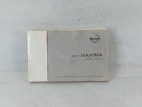 2011 Nissan Maxima Owners Manual Book Guide OEM Used Auto Parts - Oemusedautoparts1.com