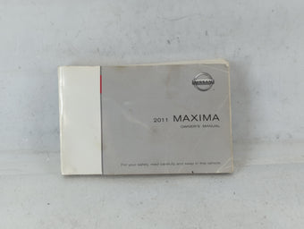 compare product 2011 Nissan Maxima Owners Manual Book Guide OEM Used Auto Parts