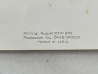 2011 Nissan Maxima Owners Manual Book Guide OEM Used Auto Parts - Oemusedautoparts1.com