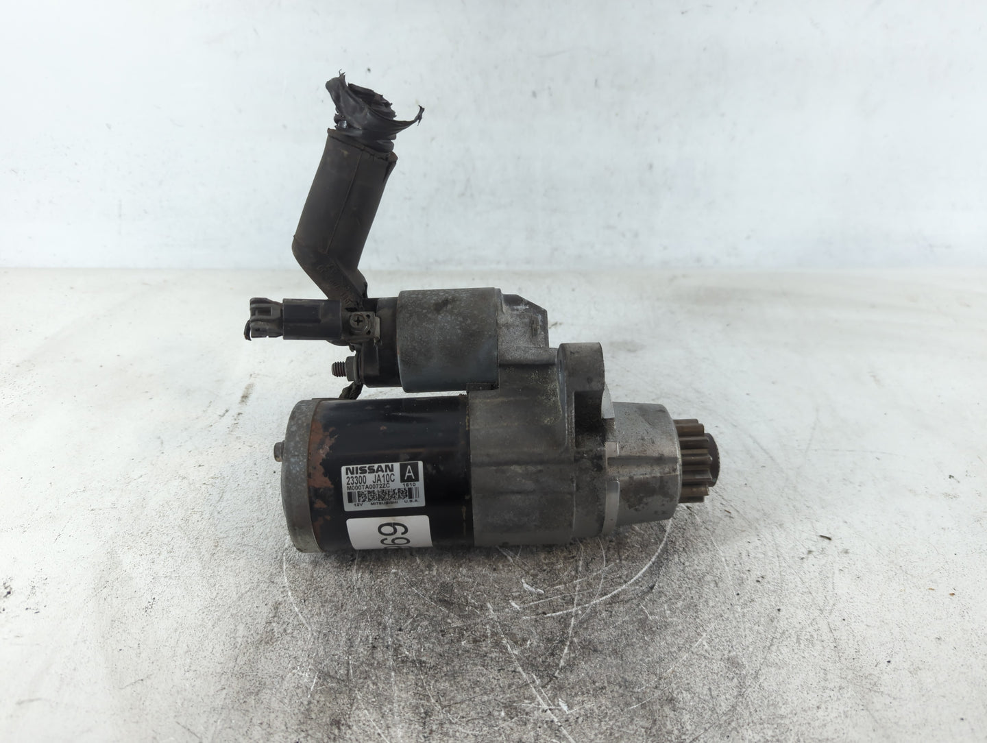 2009-2014 Nissan Maxima Car Starter Motor Solenoid OEM P/N:M000TA0072ZC 23300 JA10C Fits OEM Used Auto Parts - Oemusedautopa