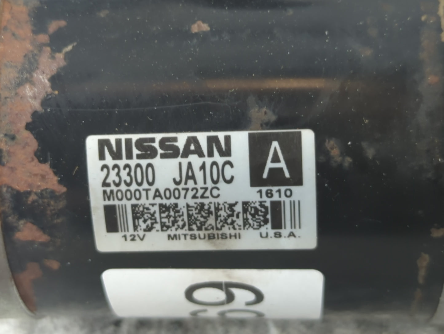 2009-2014 Nissan Maxima Car Starter Motor Solenoid OEM P/N:M000TA0072ZC 23300 JA10C Fits OEM Used Auto Parts - Oemusedautopa