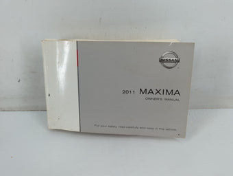 compare product 2011 Nissan Maxima Owners Manual Book Guide OEM Used Auto Parts
