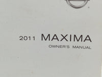 2011 Nissan Maxima Owners Manual Book Guide OEM Used Auto Parts - Oemusedautoparts1.com