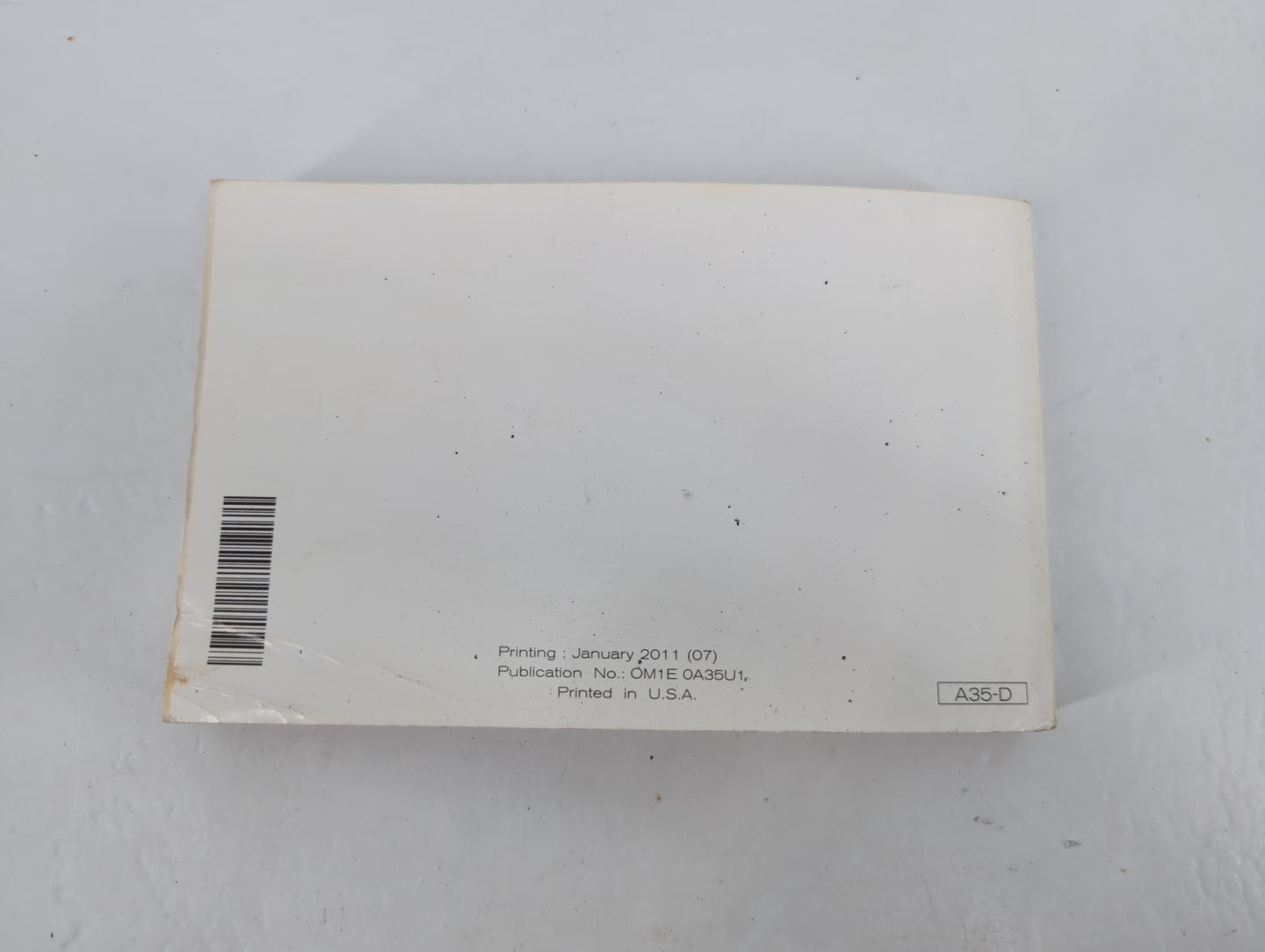 2011 Nissan Maxima Owners Manual Book Guide OEM Used Auto Parts - Oemusedautoparts1.com