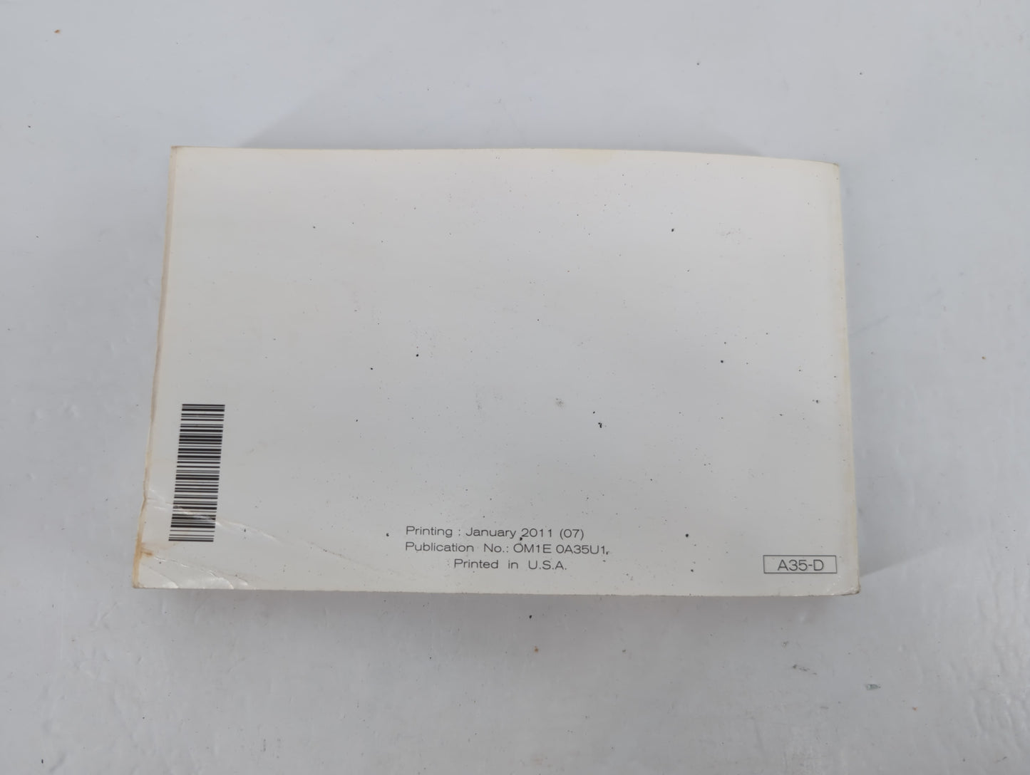 2011 Nissan Maxima Owners Manual Book Guide OEM Used Auto Parts - Oemusedautoparts1.com