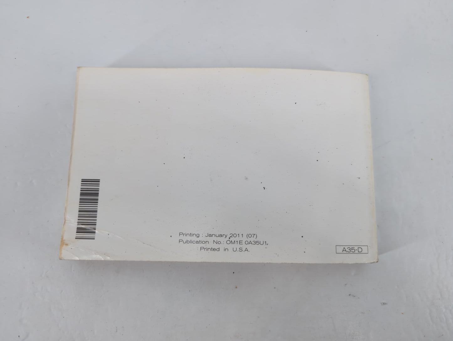 2011 Nissan Maxima Owners Manual Book Guide OEM Used Auto Parts - Oemusedautoparts1.com