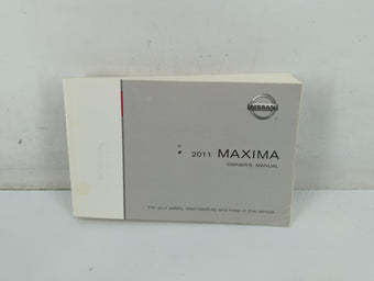 compare product 2011 Nissan Maxima Owners Manual Book Guide P/N:OM1E 0A35U0 OEM Used Auto Parts