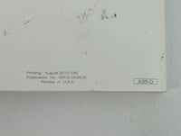 2011 Nissan Maxima Owners Manual Book Guide P/N:OM1E 0A35U0 OEM Used Auto Parts - Oemusedautoparts1.com