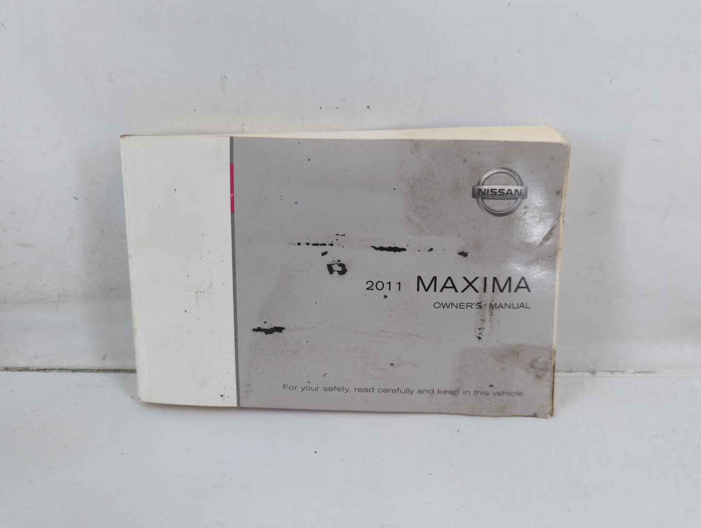 2011 Nissan Maxima Owners Manual Book Guide P/N:OM1E 0A35U1 OEM Used Auto Parts - Oemusedautoparts1.com