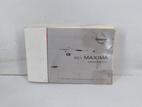 2011 Nissan Maxima Owners Manual Book Guide P/N:OM1E 0A35U1 OEM Used Auto Parts - Oemusedautoparts1.com